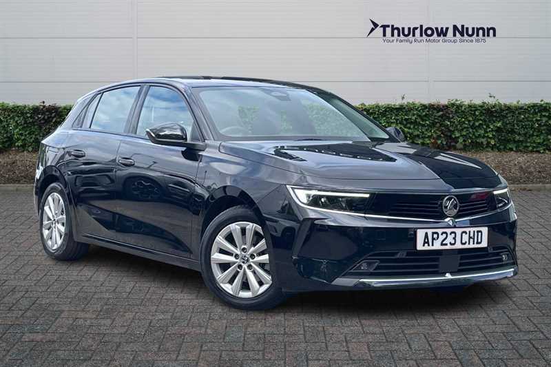 Vauxhall Astra 1.2 Turbo Design Hatchback Euro Black