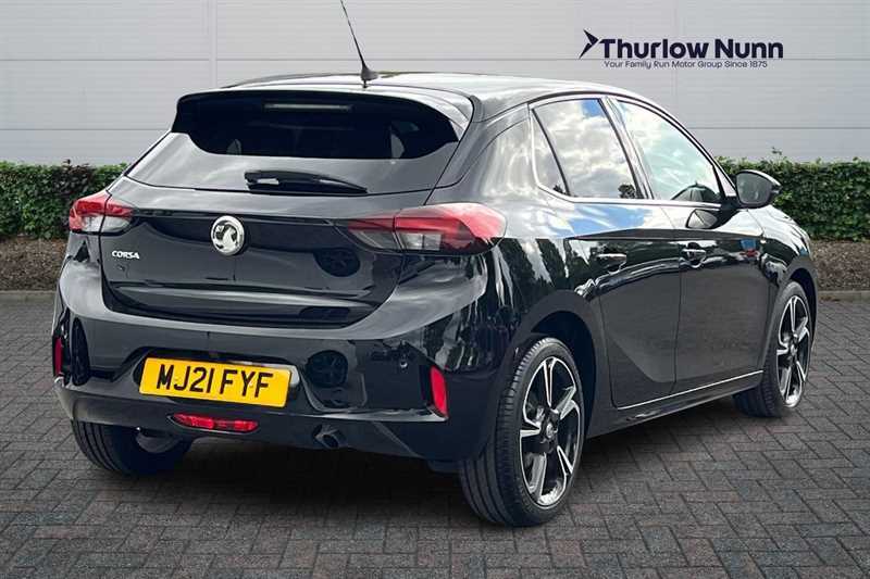 Vauxhall Corsa 1.2 Turbo Elite Nav Premium Hatchback A MJ21FYF Black #3
