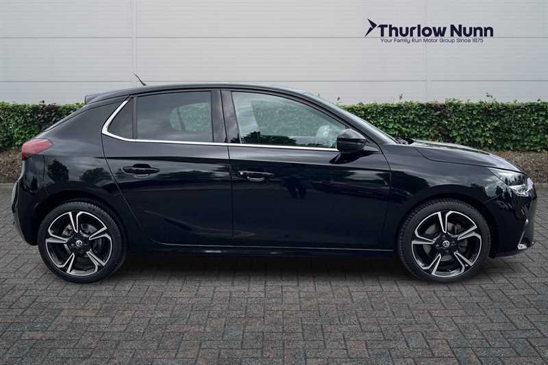 Vauxhall Corsa 1.2 Turbo Elite Nav Premium Hatchback A MJ21FYF Black #2