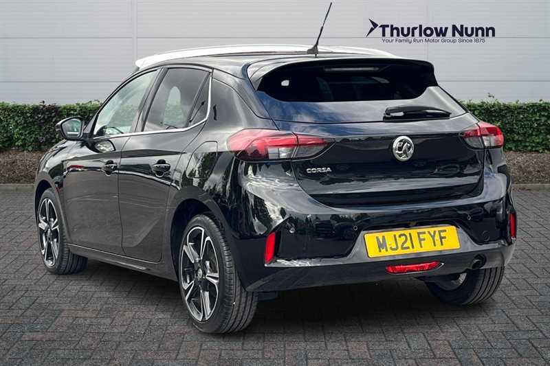 Vauxhall Corsa 1.2 Turbo Elite Nav Premium Hatchback A MJ21FYF Black #5