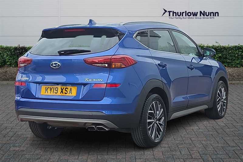 Hyundai Tucson 1.6 T-gdi Premium Suv Dct Euro 6 Ss KY19XSA Blue #3