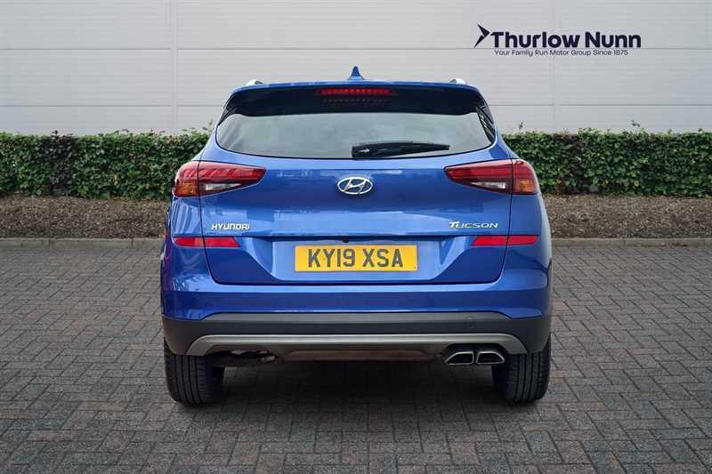 Hyundai Tucson 1.6 T-gdi Premium Suv Dct Euro 6 Ss KY19XSA Blue #4