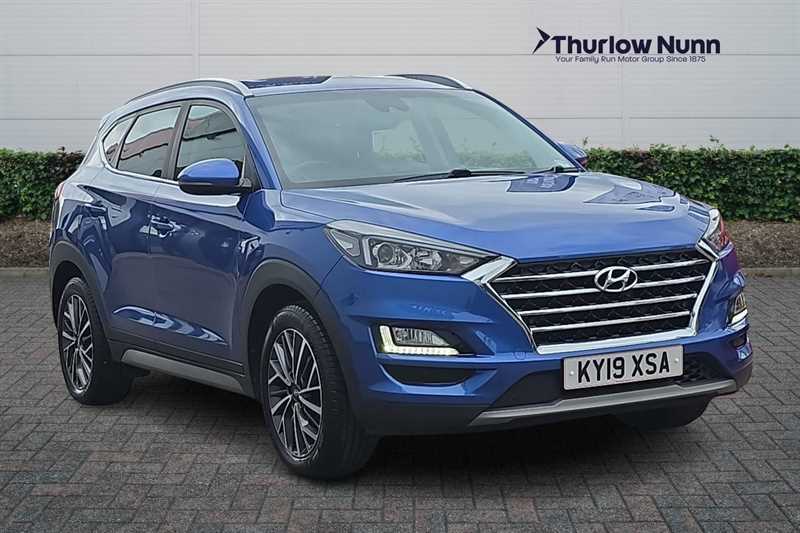 Hyundai Tucson 1.6 T-gdi Premium Suv Dct Euro 6 Ss Blue