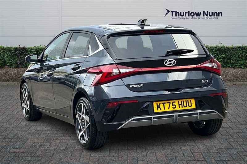 Hyundai I20 1.0 T-gdi Premium Hatchback Euro KT75HUU Grey #5