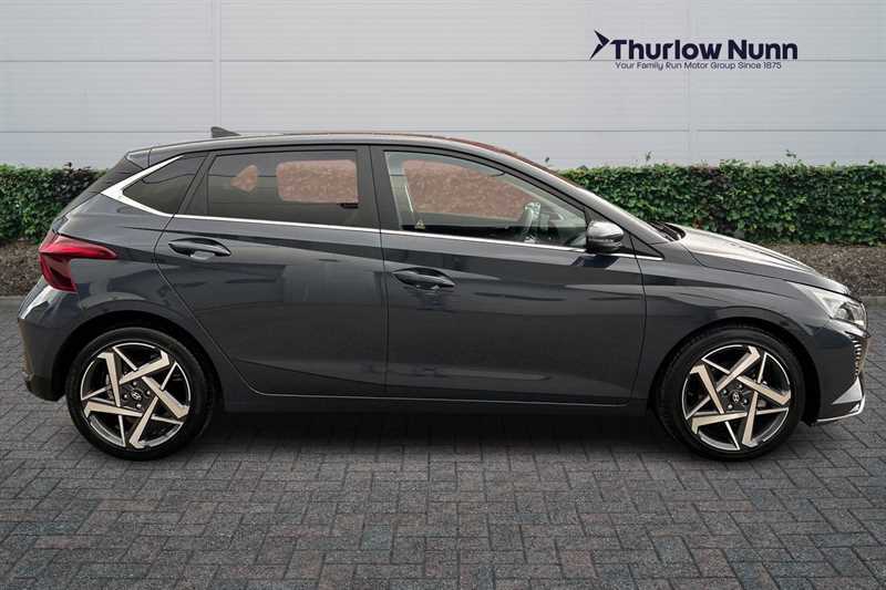 Hyundai I20 1.0 T-gdi Premium Hatchback Euro KT75HUU Grey #2