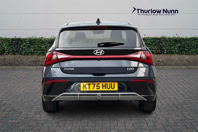 Hyundai I20 1.0 T-gdi Premium Hatchback Euro KT75HUU Grey #4
