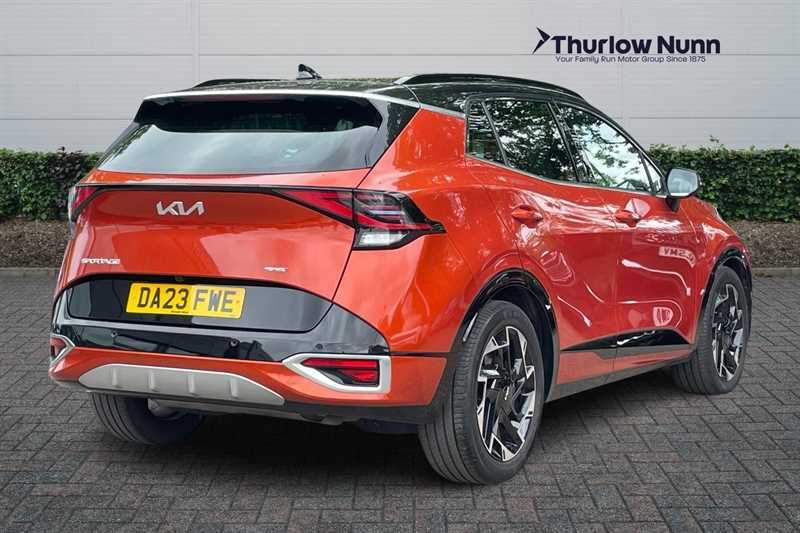 Kia Sportage 1.6 T-gdi Mhev Gt-line S Suv Hybrid Dct DA23FWE Orange #3