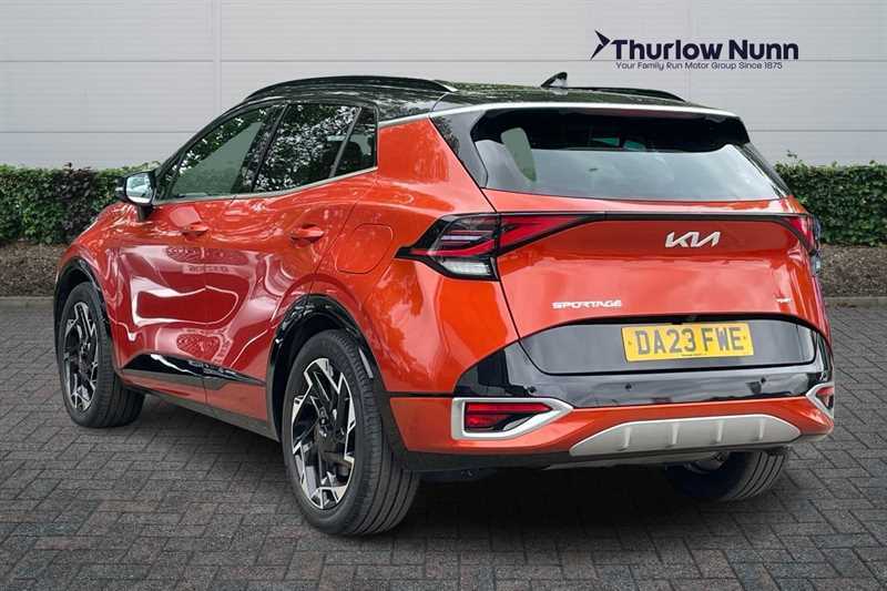 Kia Sportage 1.6 T-gdi Mhev Gt-line S Suv Hybrid Dct DA23FWE Orange #5