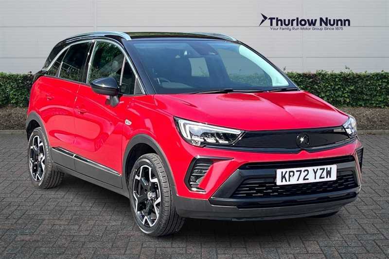 Vauxhall Crossland 1.2I Turbo 110 Ps Ultimate Suv Red