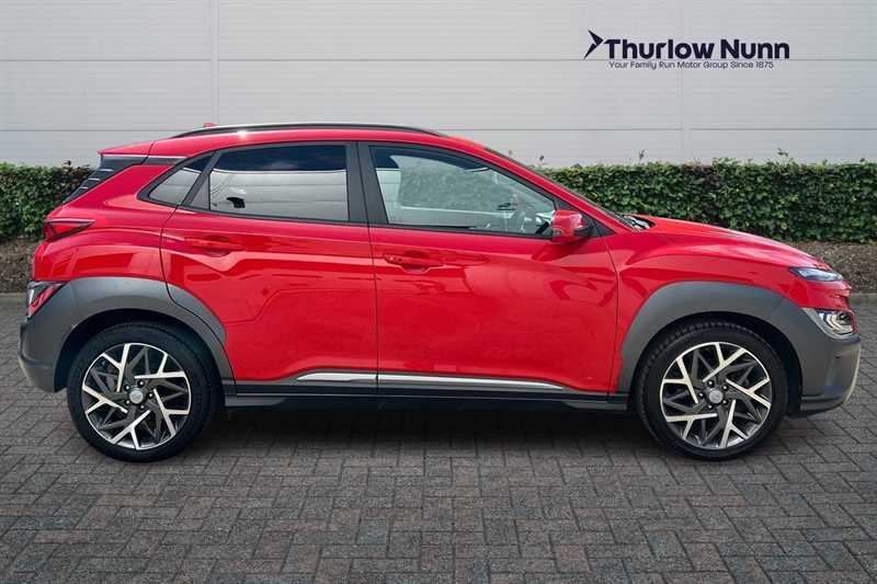Hyundai Kona 1.6 H-gdi Ultimate Suv Hybrid Dct Euro PXZ4609 Red #2