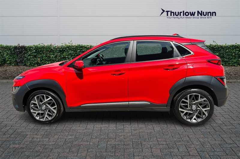 Hyundai Kona 1.6 H-gdi Ultimate Suv Hybrid Dct Euro PXZ4609 Red #6