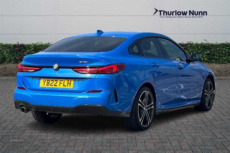 BMW 2 Series Gran Coupe 1.5 218I M Sport Saloon Dct Euro 6 Ss YB22FLH Blue #3