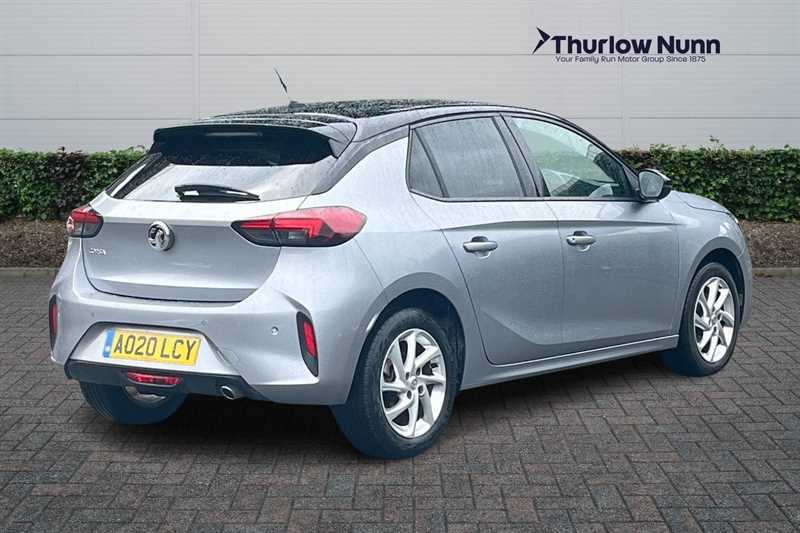 Vauxhall Corsa 1.2I Turbo 100 Ps Sri Hatchback AO20LCY Grey #3