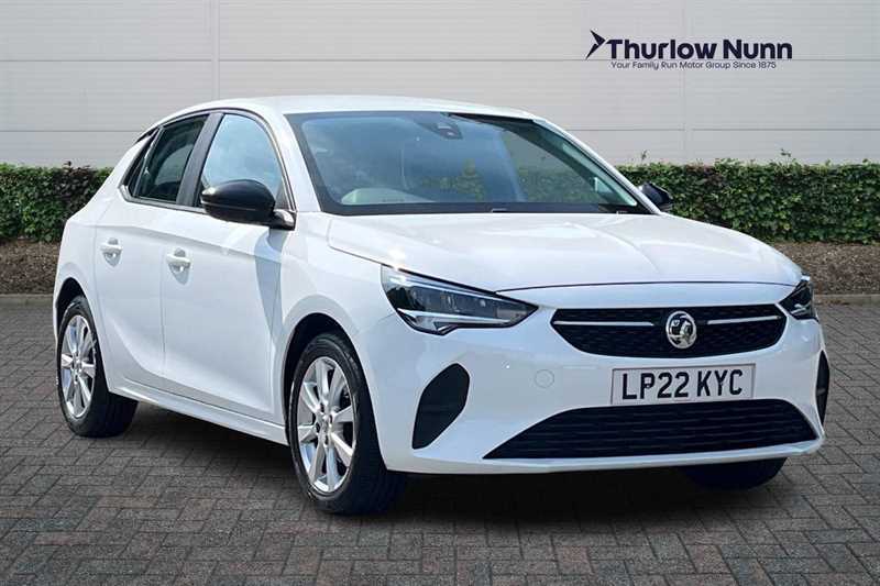 Vauxhall Corsa 1.2 Se Edition Hatchback Euro 6 White