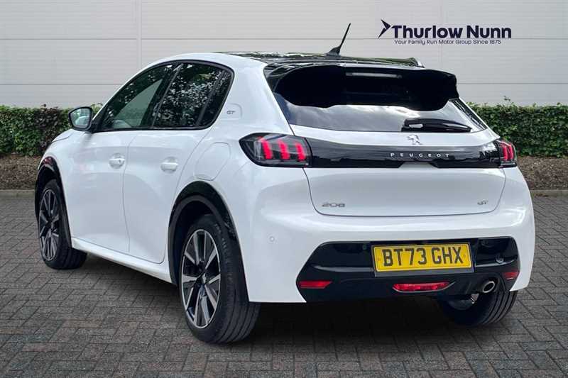 Peugeot 208 1.2 Puretech Gt Hatchback Eat Euro 6 S BT73GHX White #5