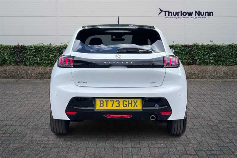 Peugeot 208 1.2 Puretech Gt Hatchback Eat Euro 6 S BT73GHX White #4