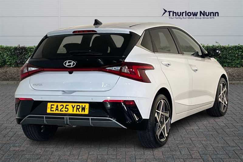 Hyundai I20 1.0 T-gdi Premium Hatchback Dct Euro 6 EA25YRW White #4