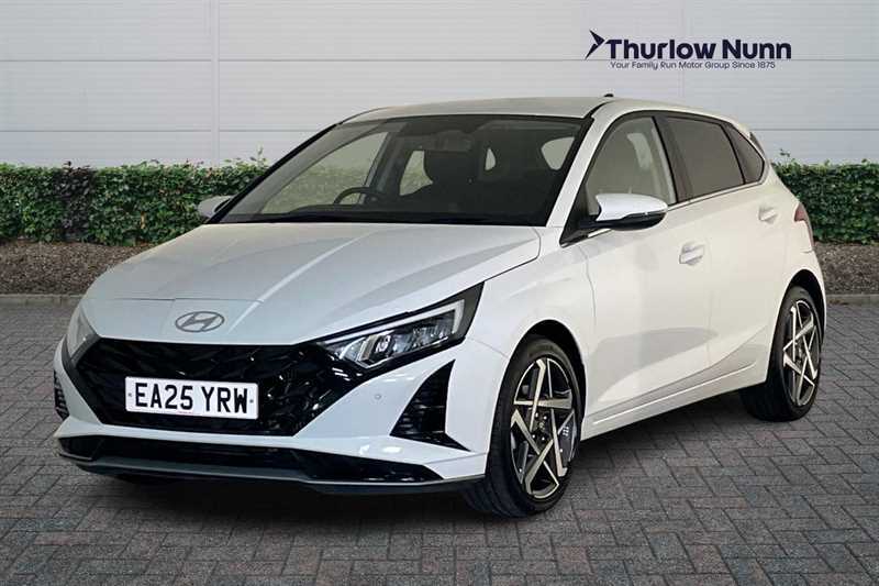 Hyundai I20 1.0 T-gdi Premium Hatchback Dct Euro 6 EA25YRW White #5