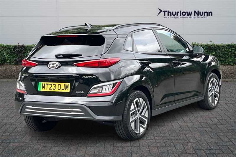 Hyundai Kona 64 Kwh 204 Ps Ultimate Suv MT23OJM Black #3