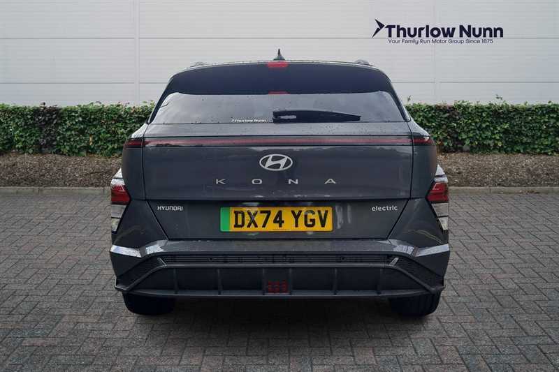 Hyundai Kona 65.4Kwh N Line Suv 218 Ps DX74YGV Grey #4