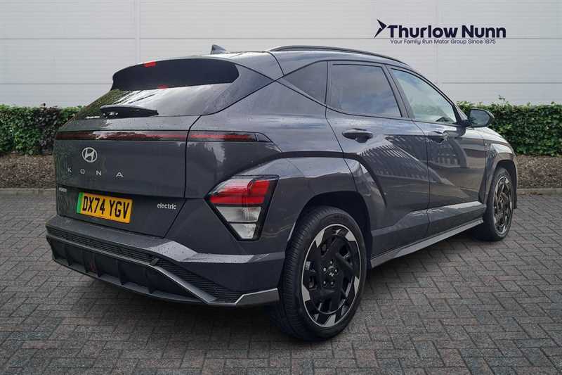 Hyundai Kona 65.4Kwh N Line Suv 218 Ps DX74YGV Grey #3