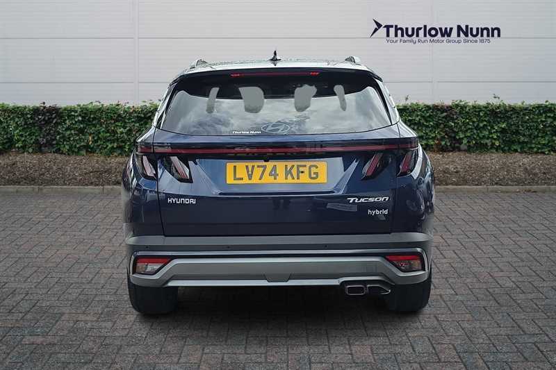Hyundai Tucson 1.6 T-gdi Ultimate Suv Hybrid Euro LV74KFG Blue #4