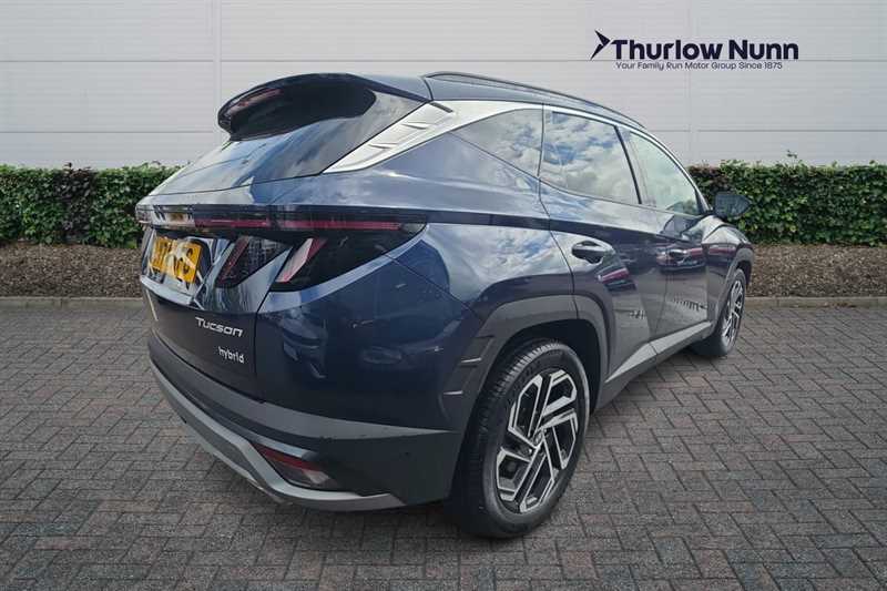 Hyundai Tucson 1.6 T-gdi Ultimate Suv Hybrid Euro LV74KFG Blue #3