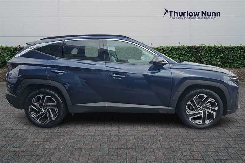 Hyundai Tucson 1.6 T-gdi Ultimate Suv Hybrid Euro LV74KFG Blue #2