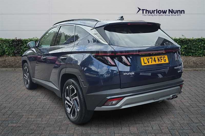 Hyundai Tucson 1.6 T-gdi Ultimate Suv Hybrid Euro LV74KFG Blue #5