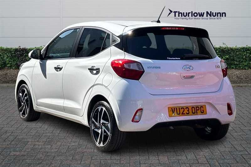 Hyundai I10 1.2 Premium Hatchback Euro 6 Ss VU23OPG White #5