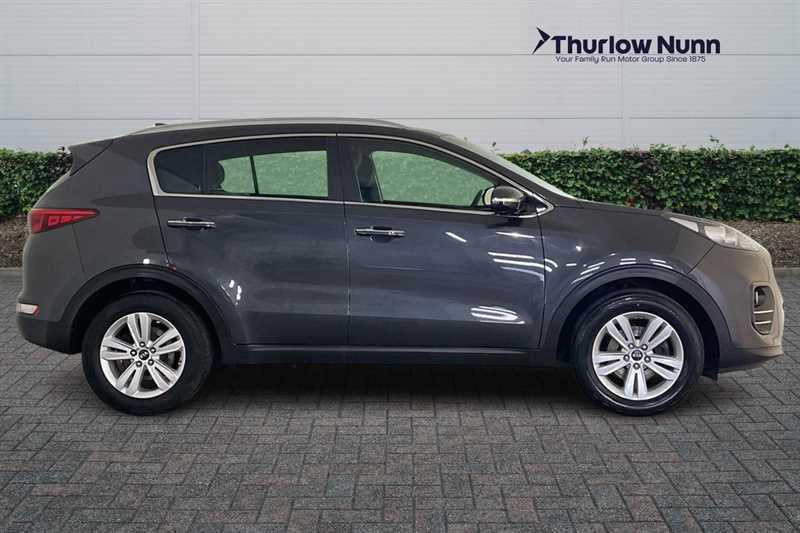 Kia Sportage 1.7 Crdi 2 Suv Euro 6 Ss 114 YC66MVO Silver #3