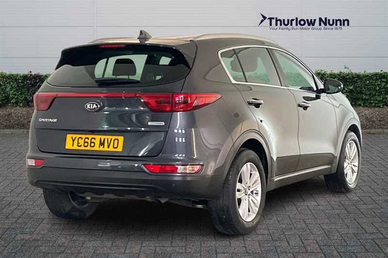 Kia Sportage 1.7 Crdi 2 Suv Euro 6 Ss 114 YC66MVO Silver #6