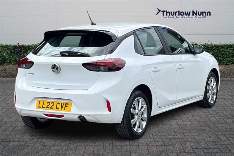 Vauxhall Corsa 1.2 Turbo Se Edition Hatchback Eur LL22CVF White #3