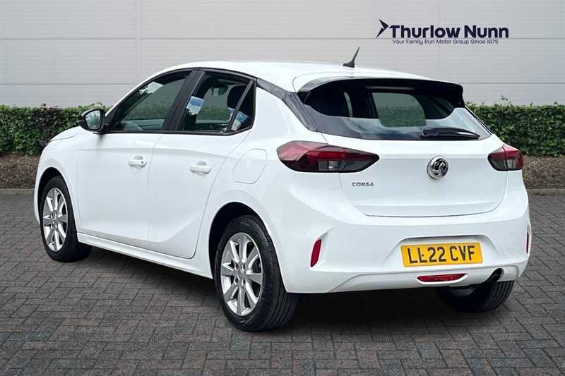 Vauxhall Corsa 1.2 Turbo Se Edition Hatchback Eur LL22CVF White #5