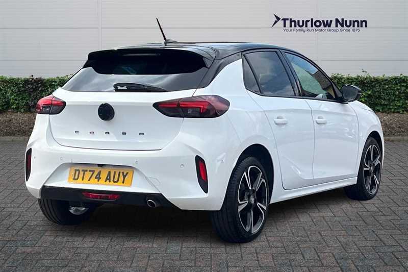 Vauxhall Corsa Gs 1.2 Turbo Startstop 100Ps DT74AUY White #3