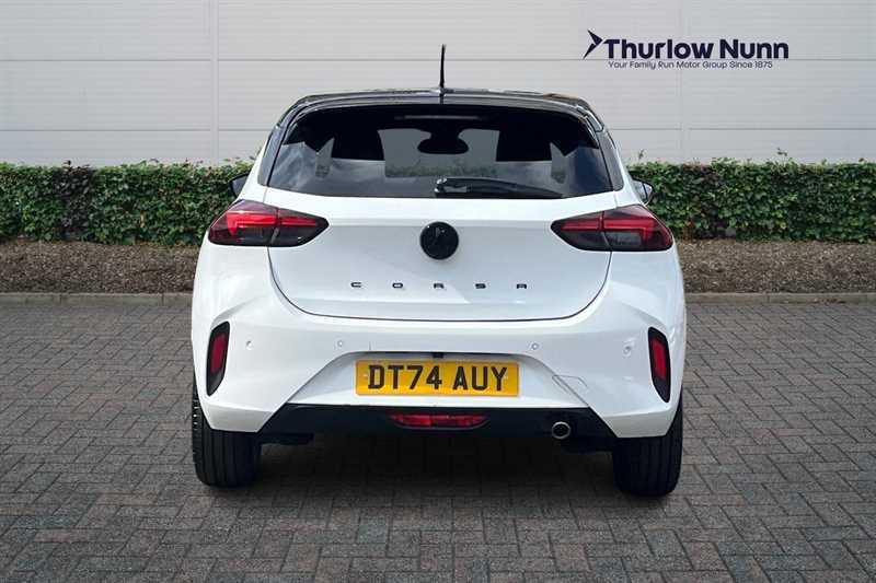 Vauxhall Corsa Gs 1.2 Turbo Startstop 100Ps DT74AUY White #4