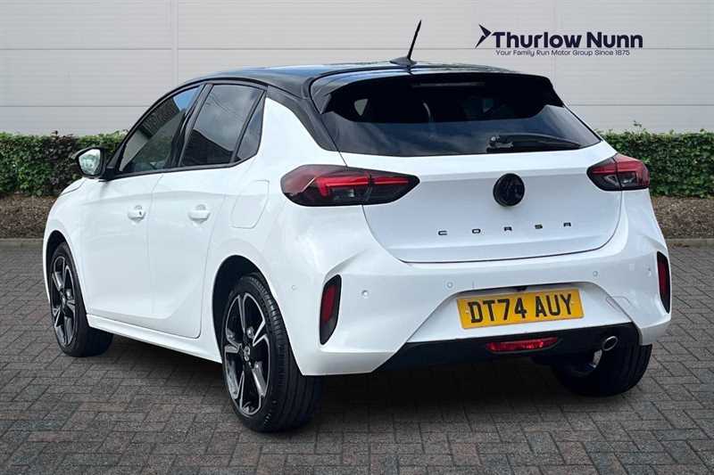 Vauxhall Corsa Gs 1.2 Turbo Startstop 100Ps DT74AUY White #5