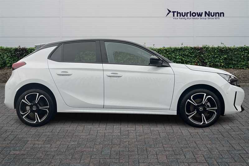 Vauxhall Corsa 1.2I Turbo 100 Ps Gs Hatchback LP25YBD White #2
