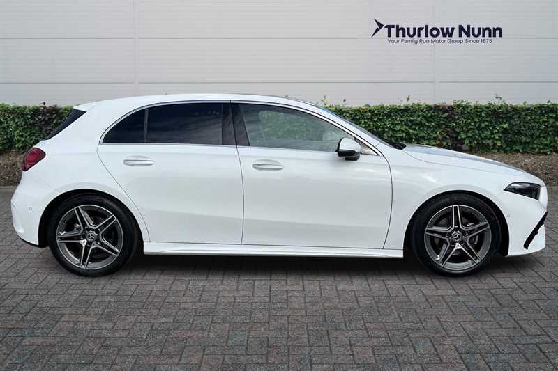 Mercedes-Benz A Class 1.3 A180h Mhev Amg Line Executive Hatchback AE24MYN White #2