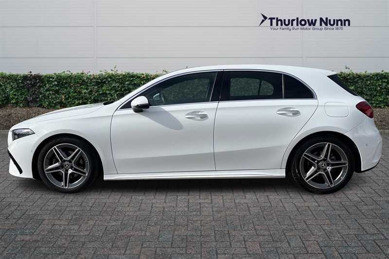 Mercedes-Benz A Class 1.3 A180h Mhev Amg Line Executive Hatchback AE24MYN White #6