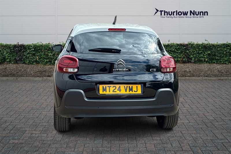 Citroen C3 1.2 Puretech Max Hatchback Euro MT24VMJ Black #4