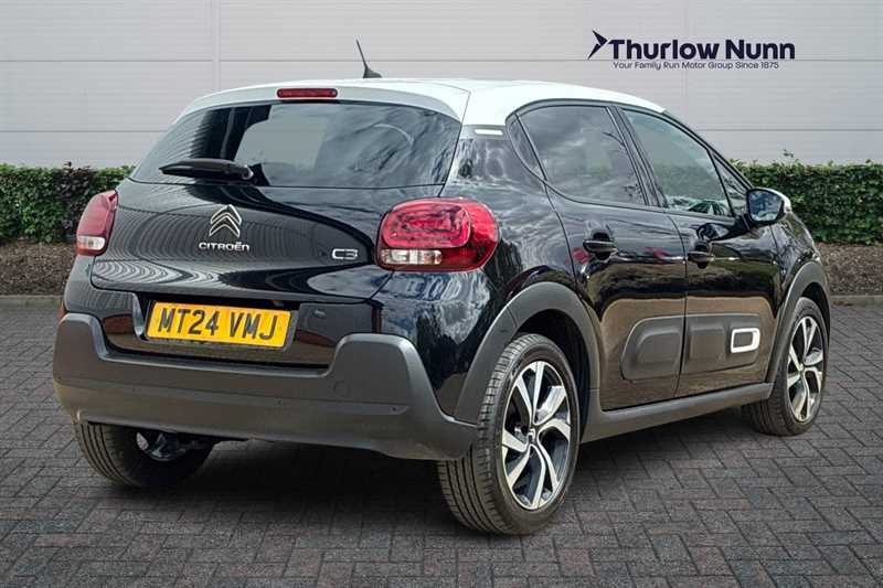 Citroen C3 1.2 Puretech Max Hatchback Euro MT24VMJ Black #3