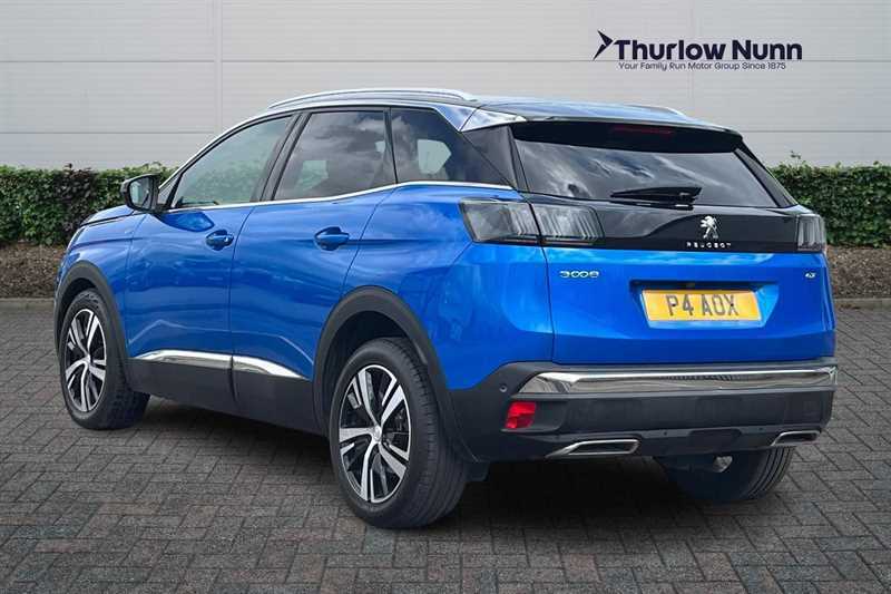 Peugeot 3008 1.2 Puretech Gt Suv Euro 6 Ss P4AOX Blue #5