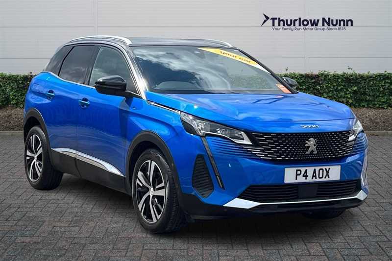 Peugeot 3008 1.2 Puretech Gt Suv Euro 6 Ss Blue