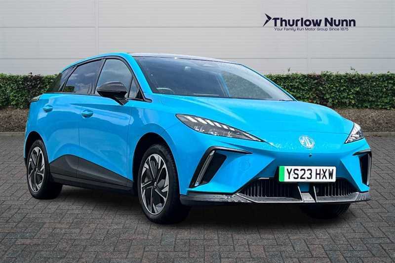 MG MG4 64 Kwh 203 Ps Trophy Long Range Blue