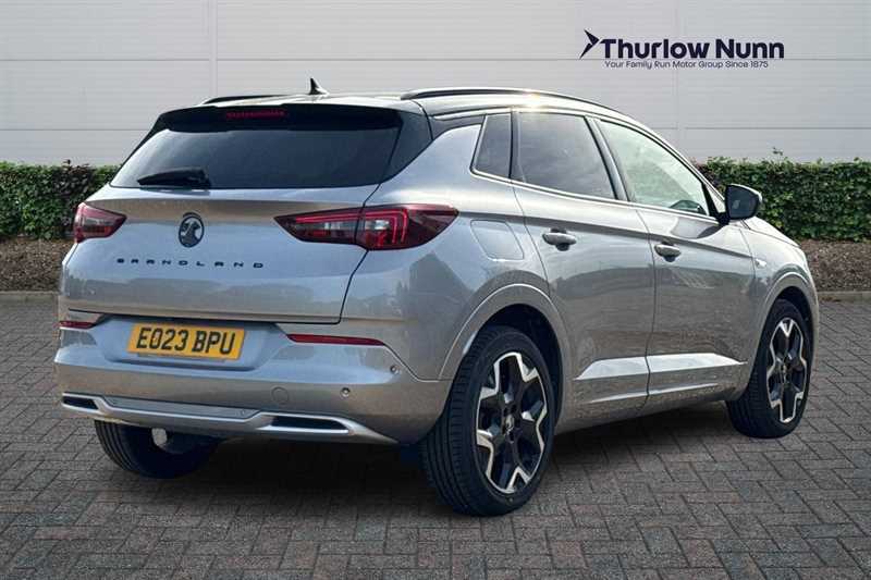 Vauxhall Grandland 1.2 Turbo Ultimate Suv Euro 6 Ss EO23BPU Grey #3