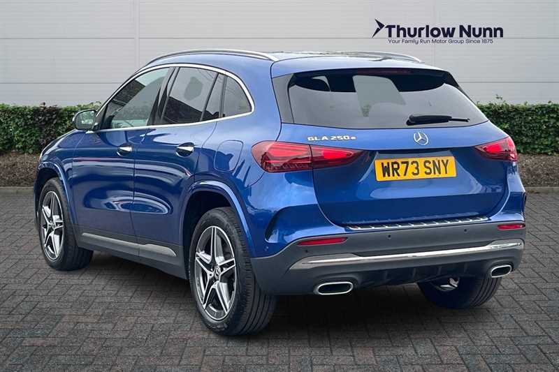 Mercedes-Benz GLA Class 250E Amg Line Premium 1.3 Plug-in Hybrid Startsto WR73SNY Blue #5