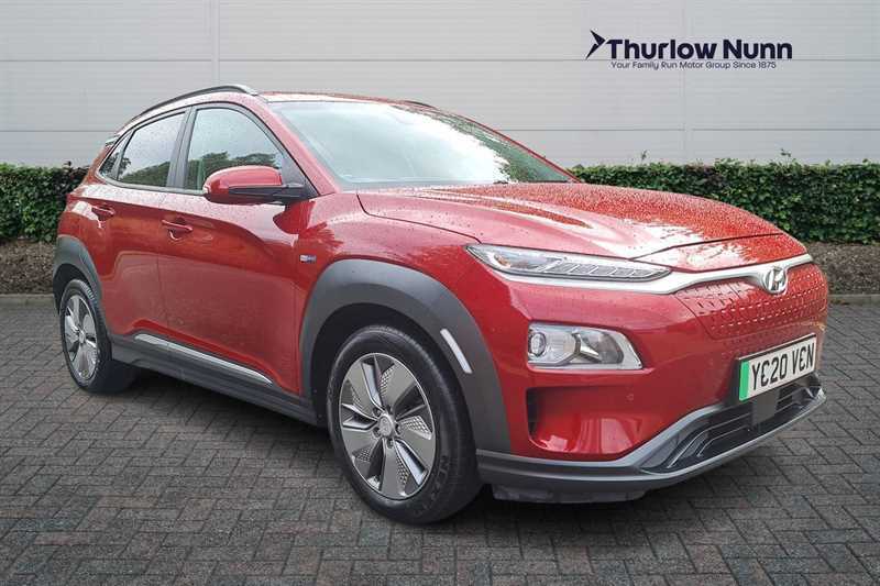 Hyundai Kona 64Kwh Premium Suv 7Kw Charger Red