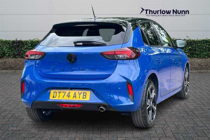 Vauxhall Corsa 1.2 Turbo Gs Hatchback Euro 6 S DT74AYB Blue #3