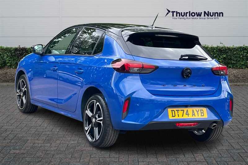 Vauxhall Corsa 1.2 Turbo Gs Hatchback Euro 6 S DT74AYB Blue #5